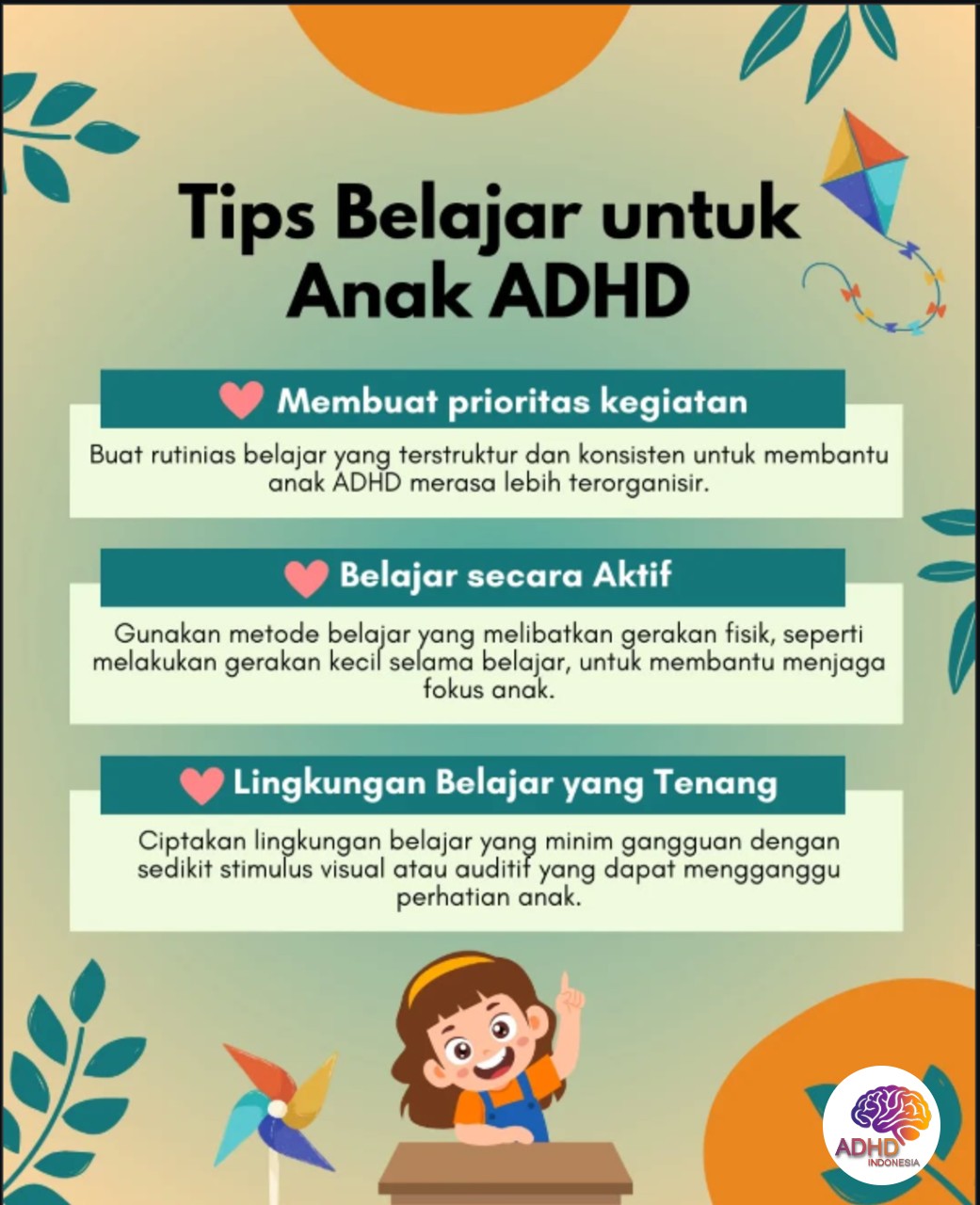 Strategi Belajar yang Cocok untuk Anak ADHD di Kabupaten Lanny Jaya